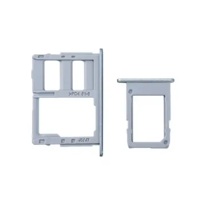 Samsung Uyumlu Galaxy J7 Pro 2017 J730 Sim Kart Tepsisi Silver