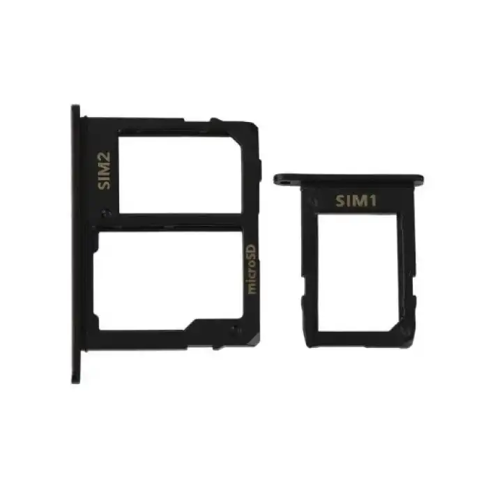 Samsung Uyumlu Galaxy J8 J810 Sim Kart Tepsisi Siyah