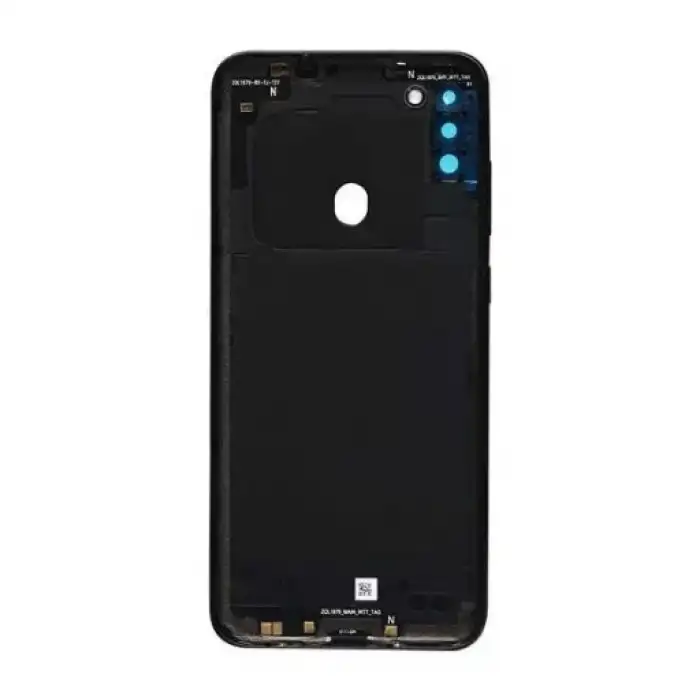 Samsung Uyumlu Galaxy M11 M115 Kasa Kapak Siyah Çıtasız
