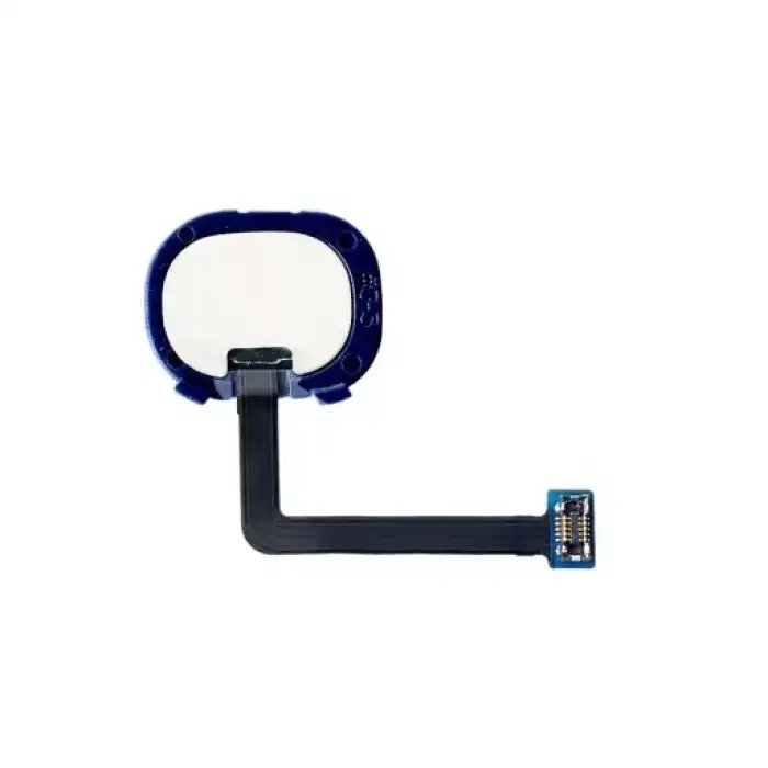 Samsung Uyumlu Galaxy M20 M205 Home Parmak Okuyucu Filmi Flex Mavi