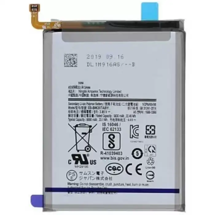 Samsung Uyumlu Galaxy M21 M215 Batarya Eb-Bm207Aby