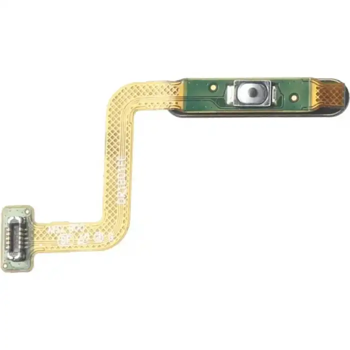 Samsung Uyumlu Galaxy M22 M225 Home Parmak Okuyucu Film Flex Mavi