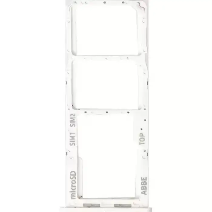 Samsung Uyumlu Galaxy M22 M225 Sim Kart Tepsisi Beyaz