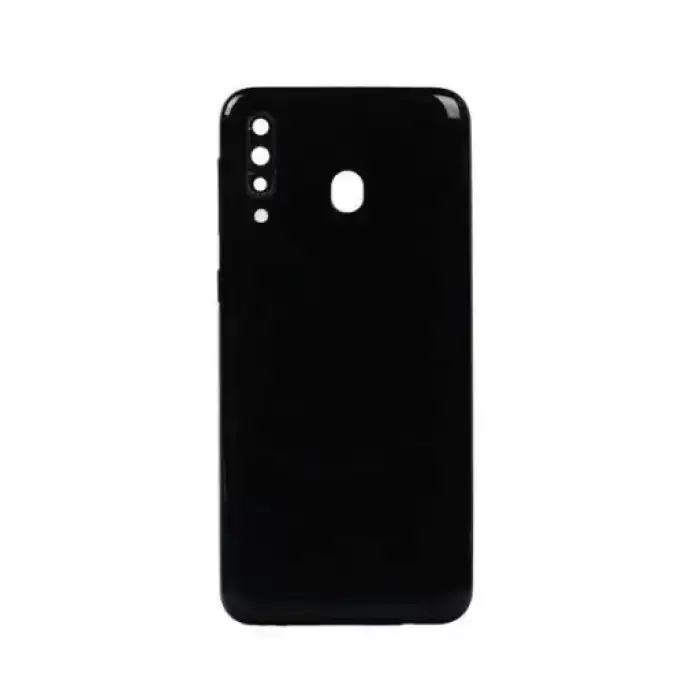 Samsung Uyumlu Galaxy M30 M305 Kasa Kapak Siyah Çıtasız