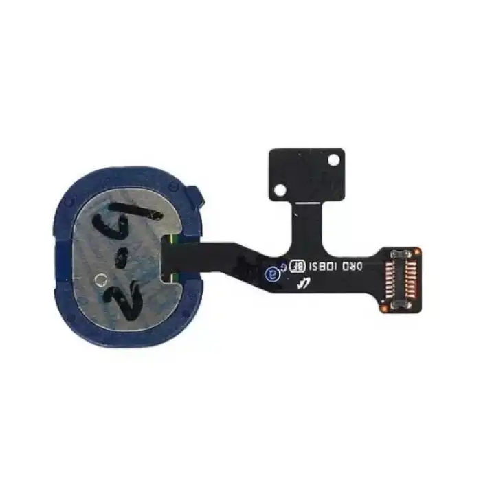 Samsung Uyumlu Galaxy M31 M315 Home Tuş Bordu Filmi Flex Mavi