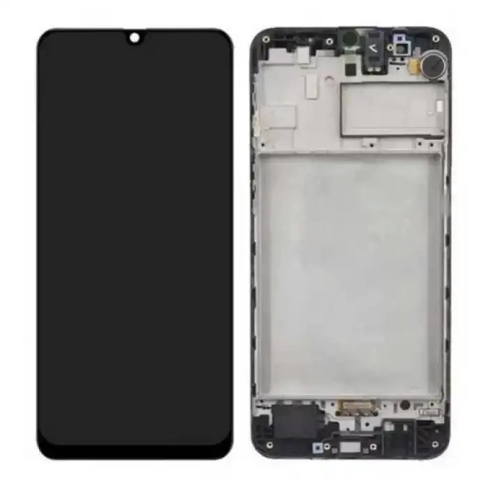 Samsung Uyumlu Galaxy M31 M315 Lcd Ekran Dokunmatik Siyah Servis Çıtalı Gh82-22631A