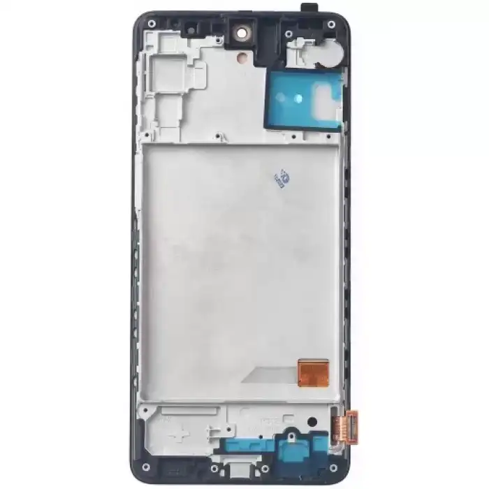 Samsung Uyumlu Galaxy M31S M317 Lcd Ekran Dokunmatik Siyah OLED Çıtalı