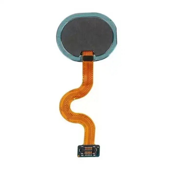 Samsung Uyumlu Galaxy M40 M405 Home Tuş Bordu Filmi Flex Mavi