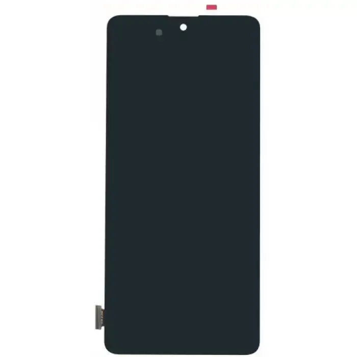 Samsung Uyumlu Galaxy M51 M515 Lcd Ekran Dokunmatik Siyah OLED Çıtasız