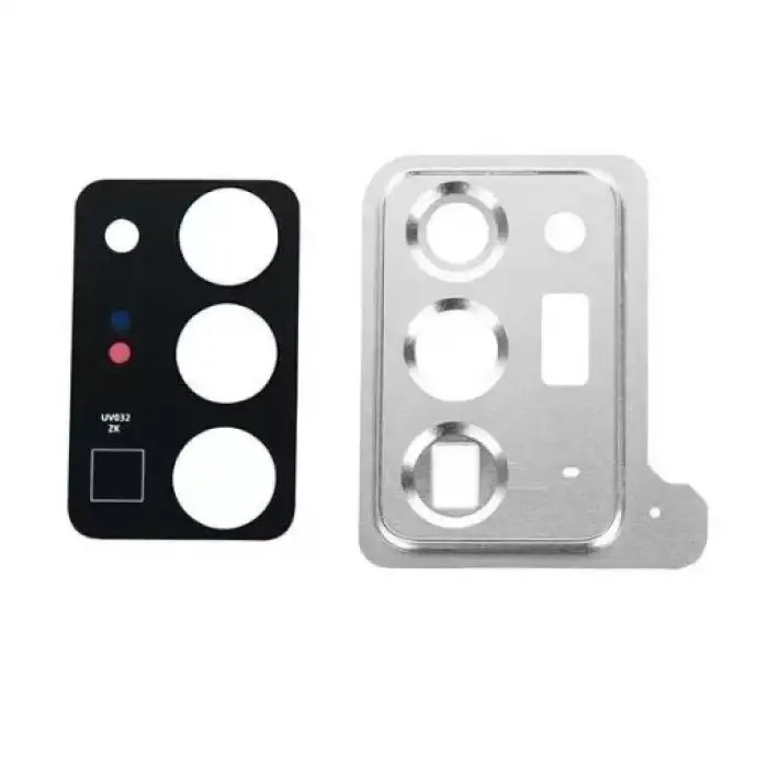 Samsung Uyumlu Galaxy Note 20 Ultra N986 Kamera Lensi Beyaz