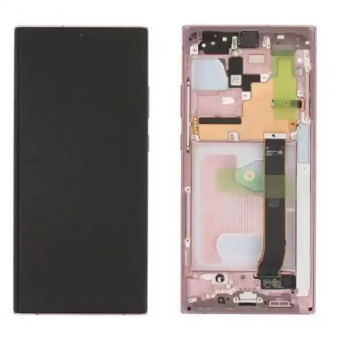 Samsung Uyumlu Galaxy Note 20 Ultra N986 Lcd Ekran Dokunmatik Kahve Servis Gh82-23596D