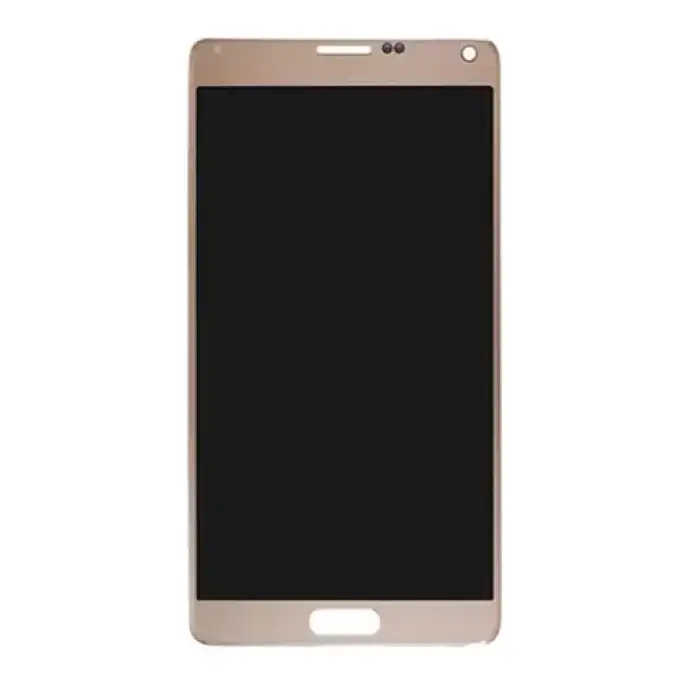 Samsung Uyumlu Galaxy Note 4 N910 Lcd Ekran Dokunmatik Gold Revizyonlu