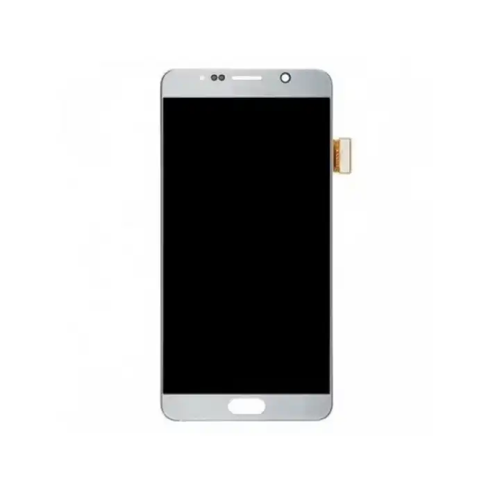 Samsung Uyumlu Galaxy Note 5 N920 Lcd Ekran Dokunmatik Gümüş Servis Gh97-17755D