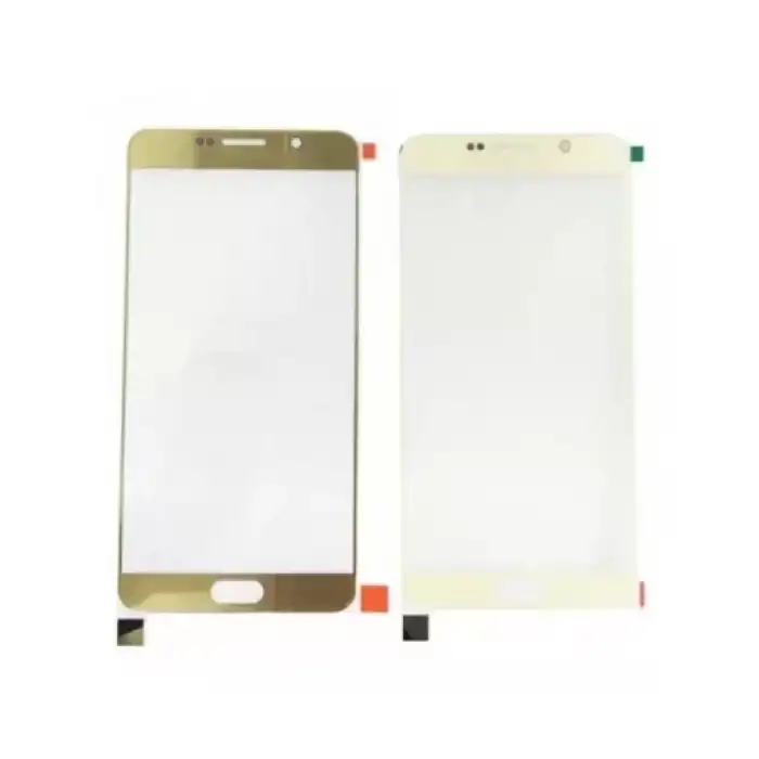 Samsung Uyumlu Galaxy Note 5 N920 Lens Ocalı Gold A Kalite