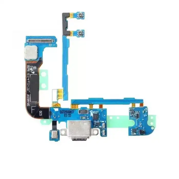 Samsung Uyumlu Galaxy Note 7 Fan Edition N935 N930 Şarj Soketli Mikrofon Filmi Flex