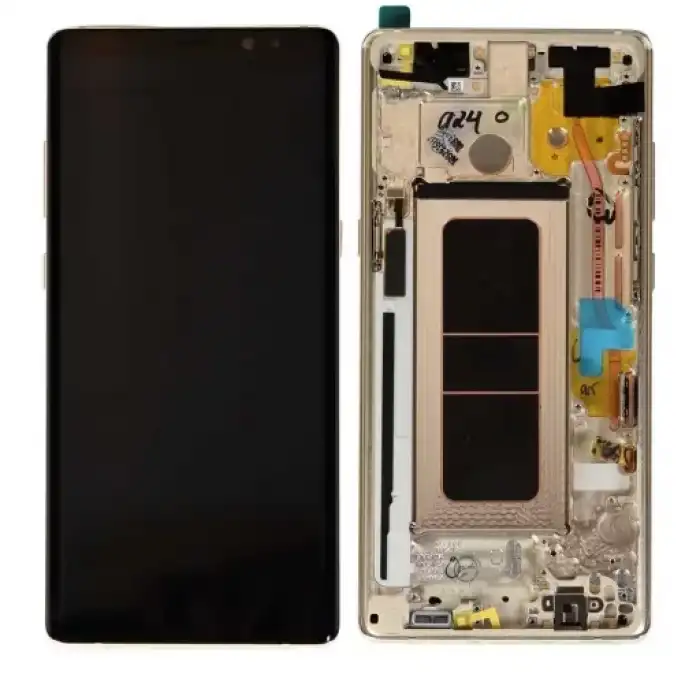 Samsung Uyumlu Galaxy Note 8 N950 Lcd Ekran Dokunmatik Gold Servis Gh97-21066D