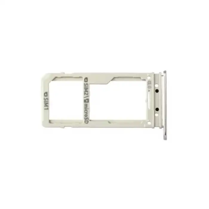 Samsung Uyumlu Galaxy Note 8 N950 Sim Kart Tepsisi Silver Çift