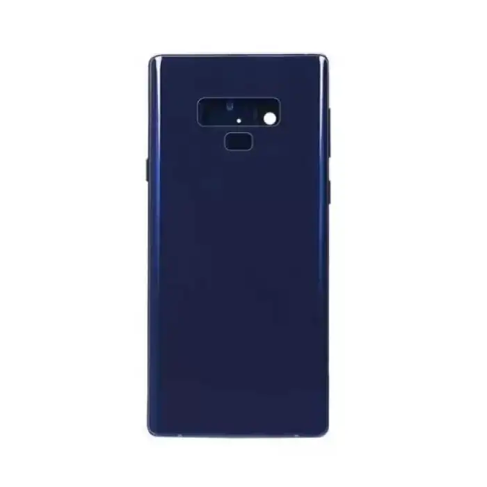 Samsung Uyumlu Galaxy Note 9 N960 Kasa Kapak Mavi Çıtalı