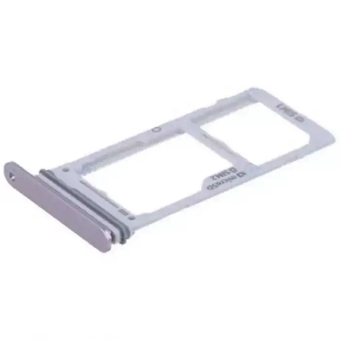 Samsung Uyumlu Galaxy Note 9 N960 Sim Kart Tepsisi Mor Çift