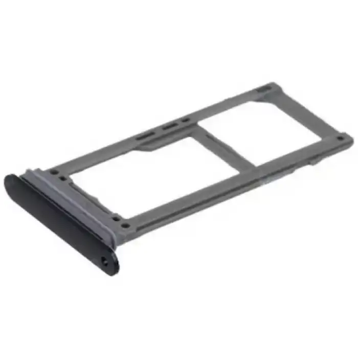 Samsung Uyumlu Galaxy Note 9 N960 Sim Kart Tepsisi Siyah Çift
