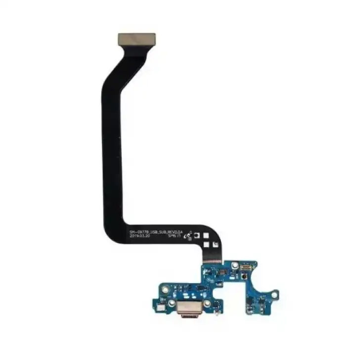 Samsung Uyumlu Galaxy S10 5G G977 Şarj Soketli Mikforon Filmi Flex