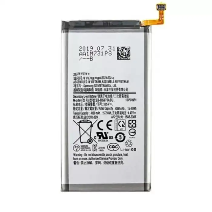 Samsung Uyumlu Galaxy S10 Plus G975 Batarya Servis Eb-Bg975Abu
