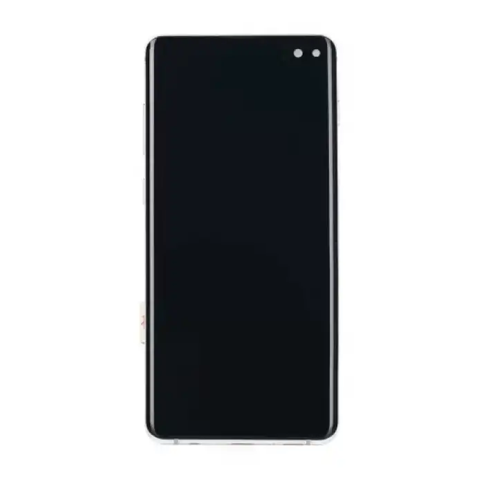 Samsung Uyumlu Galaxy S10 Plus G975 Lcd Ekran Dokunmatik Beyaz Servis Gh82-18834B