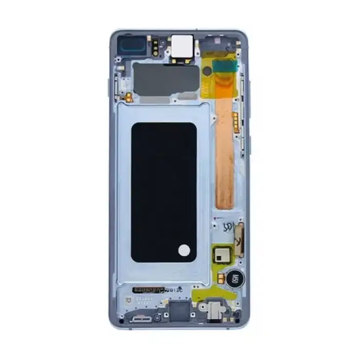 Samsung Uyumlu Galaxy S10 Plus G975 Lcd Ekran Dokunmatik Mavi Servis Gh82-18834C