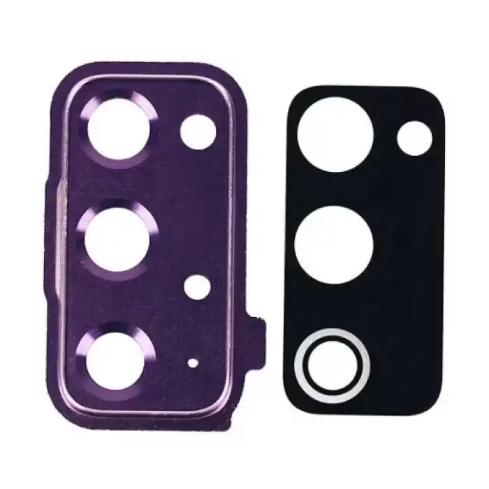 Samsung Uyumlu Galaxy S20 Fe Fan Edition G780 Kamera Lensi Mor