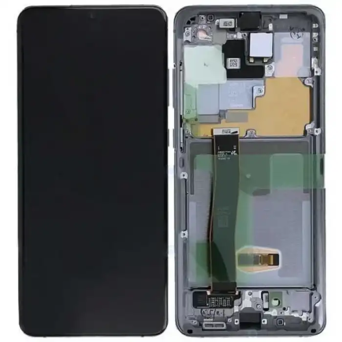 Samsung Uyumlu Galaxy S20 Ultra G988 Lcd Ekran Dokunmatik Gri Servis Gh82-22327B