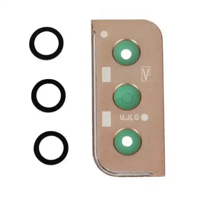 Samsung Uyumlu Galaxy S21 Plus 5G G996 Kamera Lensi Gold