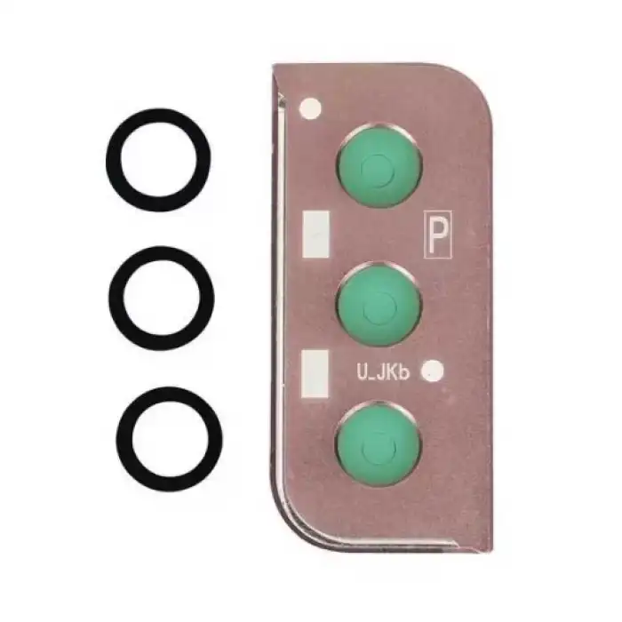 Samsung Uyumlu Galaxy S21 Plus 5G G996 Kamera Lensi Pembe