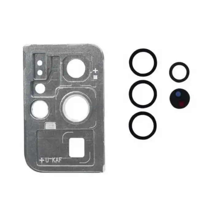 Samsung Uyumlu Galaxy S21 Ultra 5G G998 Kamera Lensi Gümüş