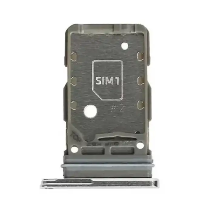 Samsung Uyumlu Galaxy S21 Ultra 5G G998 Sim Kart Tepsisi Beyaz