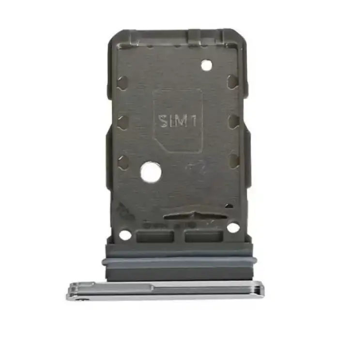 Samsung Uyumlu Galaxy S21 Ultra 5G G998 Sim Kart Tepsisi Gümüş