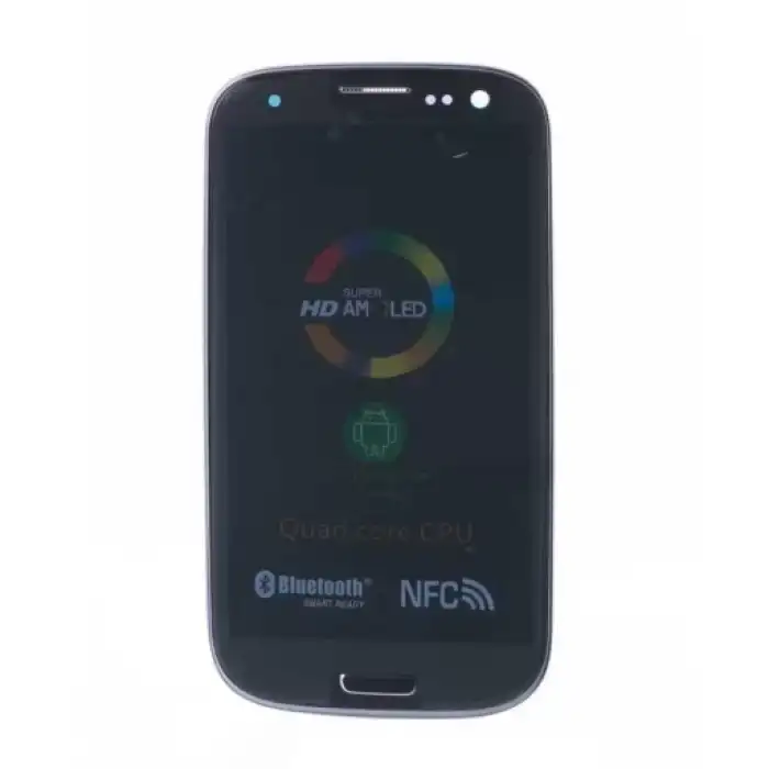 Samsung Uyumlu Galaxy S3 I9300 Lcd Ekran Dokunmatik Gri Revizyonlu