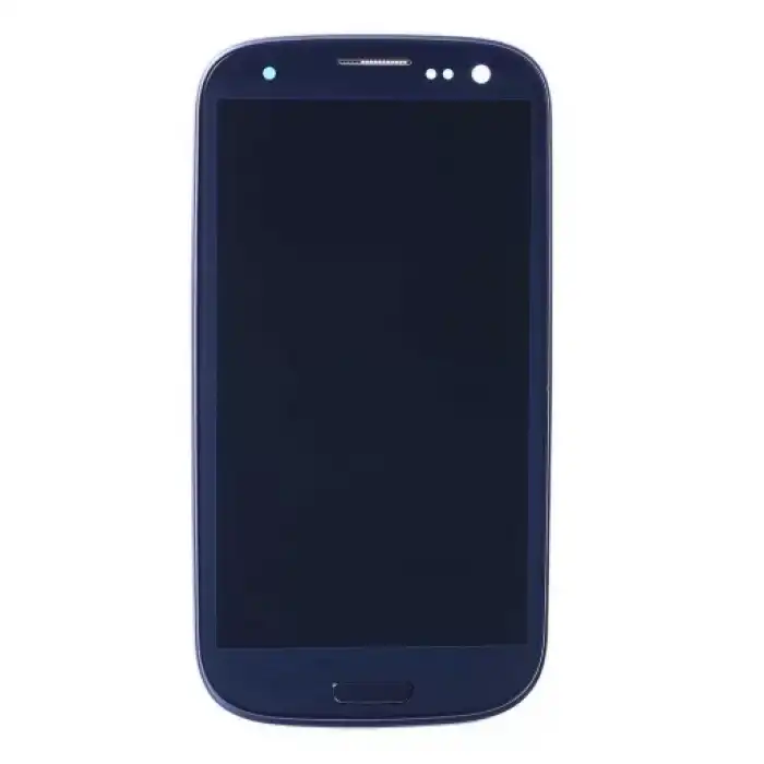 Samsung Uyumlu Galaxy S3 I9300 Lcd Ekran Dokunmatik Mavi Revizyonlu