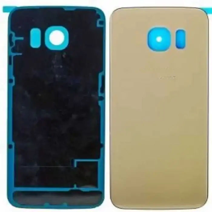 Samsung Uyumlu Galaxy S6 Edge G925 Arka Kapak Gold