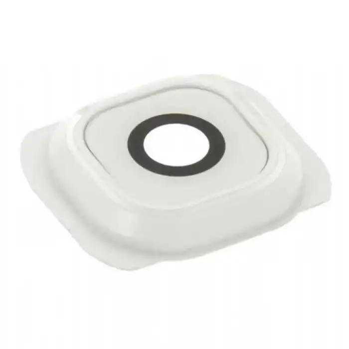 Samsung Uyumlu Galaxy S6 Edge G925 Kamera Lensi Beyaz