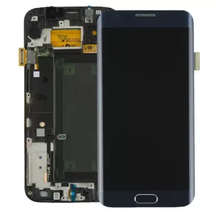 Samsung Uyumlu Galaxy S6 Edge G925 Lcd Ekran Dokunmatik Siyah Revizyonlu