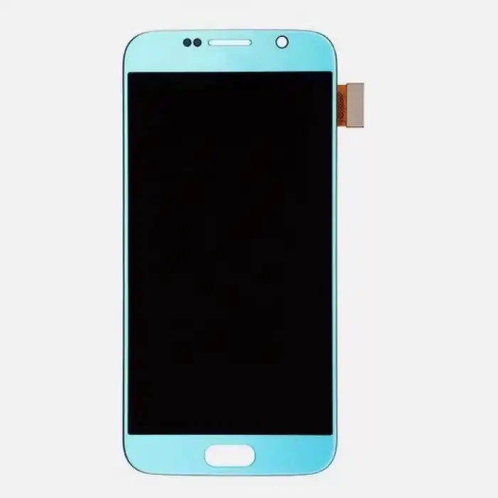Samsung Uyumlu Galaxy S6 G920 Lcd Ekran Dokunmatik Turkuaz Servis Gh97-17260D