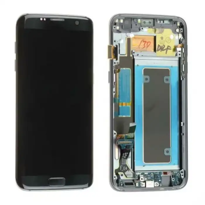 Samsung Uyumlu Galaxy S7 Edge G935 Lcd Ekran Dokunmatik Siyah Servis Gh97-18767A