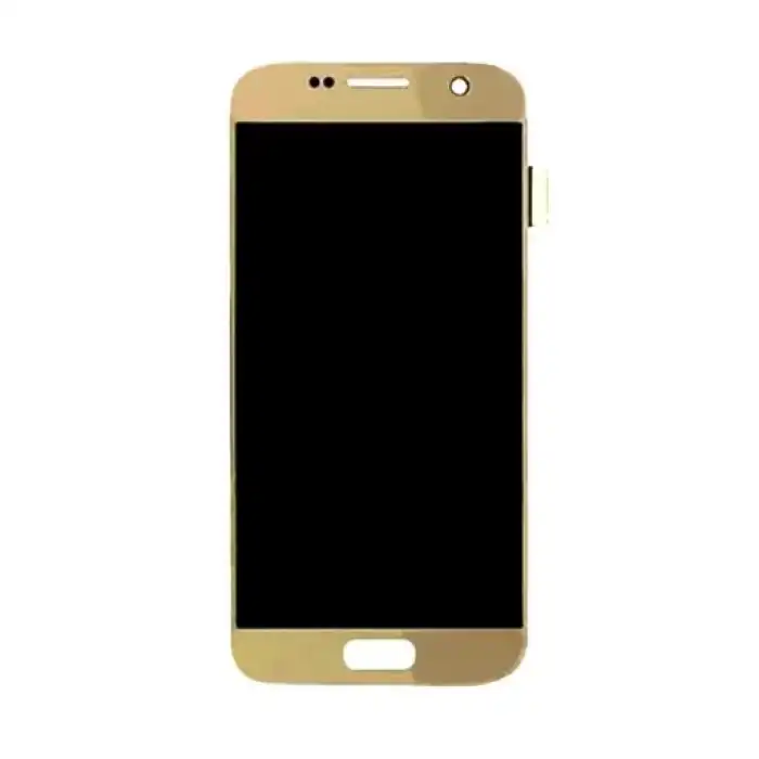 Samsung Uyumlu Galaxy S7 G930 Lcd Ekran Dokunmatik Gold Servis Gh97-18523C