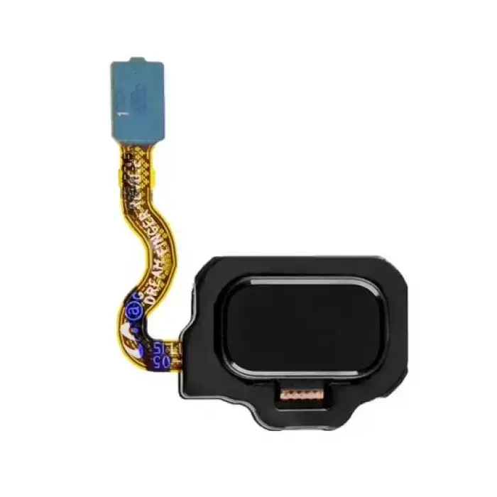 Samsung Uyumlu Galaxy S8 Plus G955 Home Parmak Okuyucu Film Flex Siyah