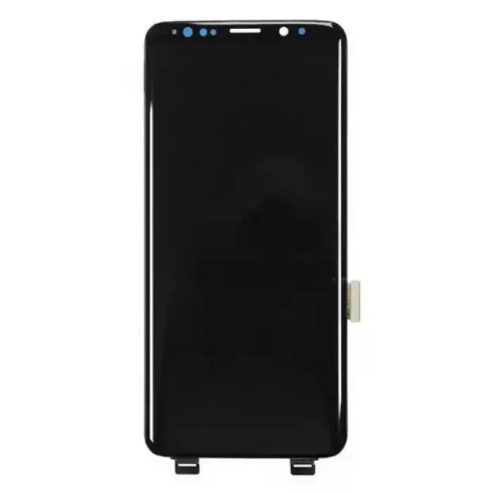 Samsung Uyumlu Galaxy S9 G960 Lcd Ekran Dokunmatik Siyah Servis Çıtasız
