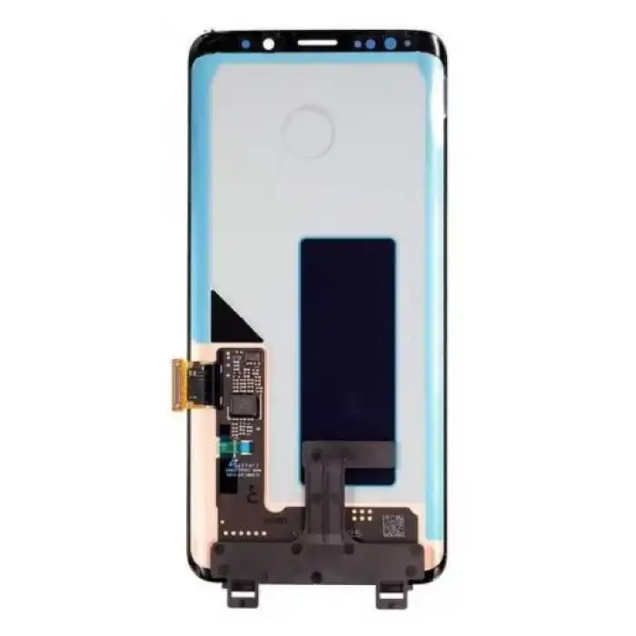 Samsung Uyumlu Galaxy S9 G960 Lcd Ekran Dokunmatik Siyah Servis Çıtasız