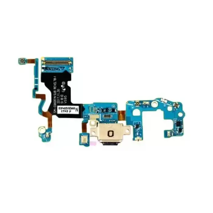 Samsung Uyumlu Galaxy S9 G960F Şarj Soketli Mikrofon Filmi Flex