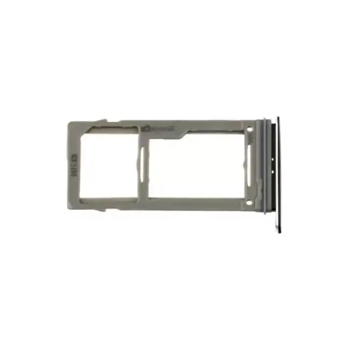 Samsung Uyumlu Galaxy S9 Plus G965 Sim Kart Tepsisi Siyah Çift