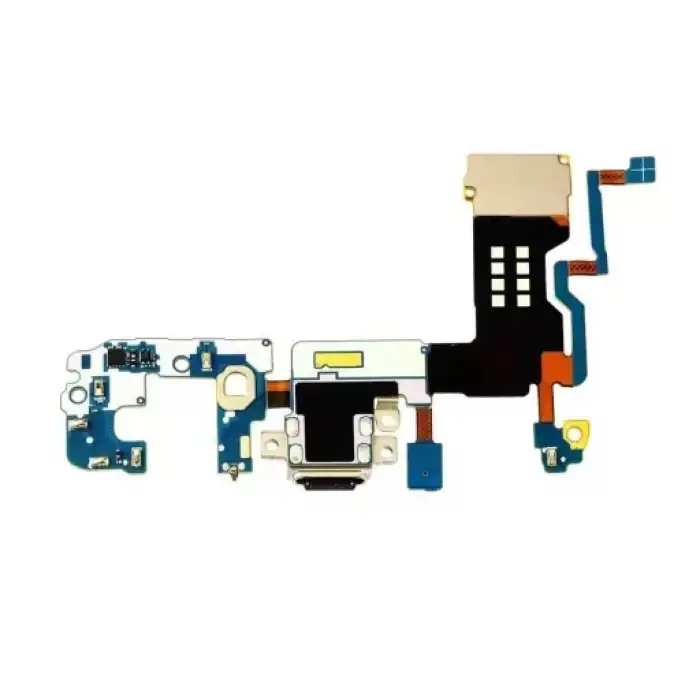 Samsung Uyumlu Galaxy S9 Plus G965F Şarj Soketli Mikrofon Filmi Flex