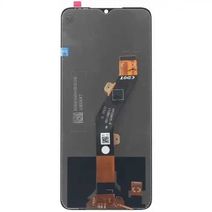 Tecno Uyumlu Spark 10 Lcd Ekran Dokunmatik Siyah Çıtasız